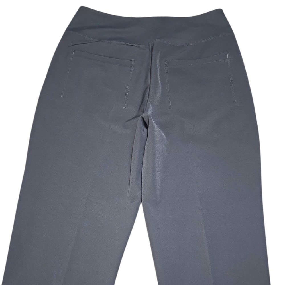 Athleta Endless Pants Straight Leg Womens Active Travel Trousers Grey Size 6 - Picture 6 of 10